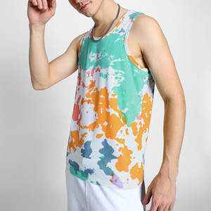 Camiseta Deportiva de Algodón de Alta Calidad, Sin Mangas, para Gimnasio, para Hombre, Talla Grande Personalizada, para Fisicoculturismo y Running - Product Image 5