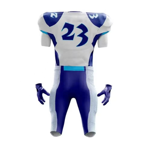 Nouveautés, maillots de football américain personnalisés, respirants, imprimés, en polyester réversible, ensembles de pantalons et uniformes, couleurs personnalisées - Product Image 4