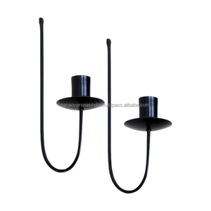 Modern Metal <b>Wall</b> <b>Candle</b> Holder Double Iron <b>Sconce</b> <b>for</b> Living Room Dining Room Bedroom Decoration - Product Image 1