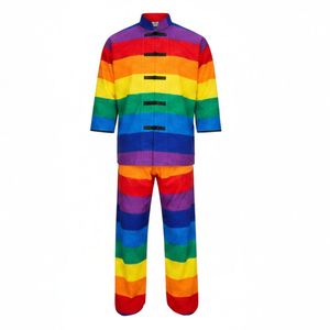 Tenues traditionnelles d'arts martiaux Kung Fu, vêtements de Wushu et de Tai Chi, extensibles, respirants, légers, durables, en polyester/coton - Product Image 1