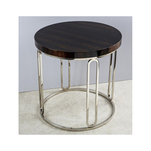 New Design Side <b>Table</b> Marble Top Side <b>Table</b> With <b>Gold</b> Metal Frame Storage Shelf For Sofa Bedroom Living Room Home Decor - Product Image 6