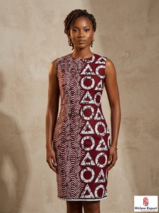 Tela de Felpa Coral con Estampado Africano Dobby de Alta Calidad de Kenia, Tela Tradicional Holandesa Resistente a las Manchas para Niños - Product Image 2