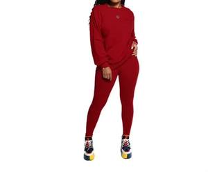 Ensemble assorti streetwear oversize pour femmes en coton délavé, personnalisable, prix usine pour les acheteurs américains - Product Image 3