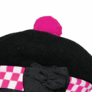Gorra Balmoral Tradicional Escocesa de Lana 2026 Rosa y Blanca con Diseño a Cuadros, Sombrero Estilo Kilt, Venta al por Mayor Directa de Fábrica - Product Image 5