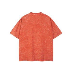 T-shirt Homme Oversize Vintage Délavé à l'Acide 100% Coton, Style Streetwear, Haute Qualité, Personnalisable et Respirant – Collection 2026 - Product Image 1
