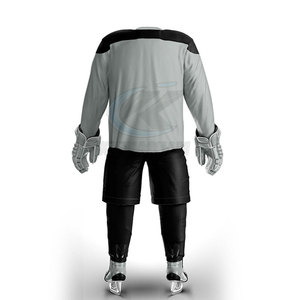 Uniforme de Hockey sobre Hielo de Diseño Personalizado a Precio Económico, con el Último Diseño en Material de Poliéster Transpirable y de Alta Calidad - Product Image 3