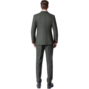 Traje de Negocios de Alta Calidad con MOQ Bajo, Corte Entallado, Estilo Versátil, Conjunto de Tres Piezas de Lujo para Anfitrión de Banquetes - Product Image 6