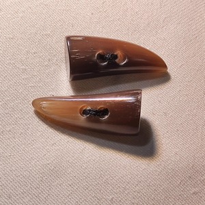 Punta de Cierre de Cuerno de Búfalo Gruesa, Resistente y Ecológica para Prendas de Invierno Pesadas, Abrigos Largos y Chaquetas - Product Image 4