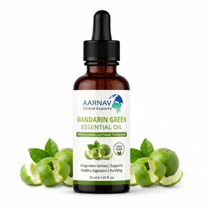 Mandarin Green Essential Oil Manufacturer Bulk <b>Supplier</b> Wholesale for Skincare <b>Cosmetics</b> Aromatherapy and <b>Private</b> <b>Label</b> India - Product Image 2