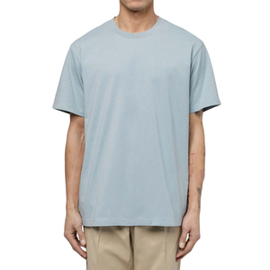 เสื้อยืดโอเวอร์ไซส์ผู้ชายราคาประหยัด ทรงหลวม ผ้าหนา แขนสั้น ถักทอจากผ้าฝ้าย 100% ปรับแต่งได้ เป็นมิตรกับสิ่งแวดล้อม - Product Image 1