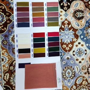 Tissu exclusif en soie chhaava douce et légère, largeur 44 pouces, finition lisse, élégante et fluide, pour sari, kurti, robe - fournisseur. - Product Image 1