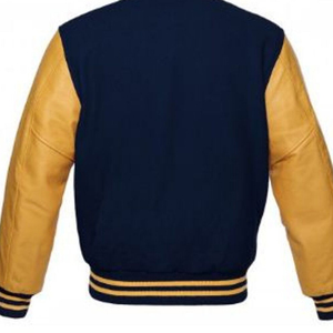Men Varsity Jacket Wholesale Letterman Jacket Men Fashion Jacket Wool Body Leather Sleeve Casual Street Style <b>Coat</b> - Product Image 4