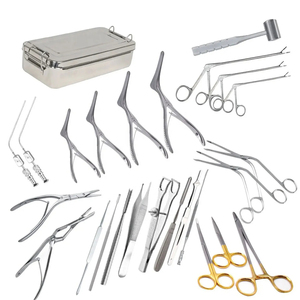 Ensemble de rhinoplastie ORTHO GENIX Gruber de 32 pièces, instruments de chirurgie générale en acier inoxydable, boîte de stérilisation manuelle, réutilisable, CE - Product Image 3