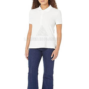 Chemises polo pour femmes de qualité supérieure, tissu en coton, nouveau style, vêtements de mode - Product Image 4