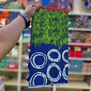 Wholesale Luxury African Wax Print Fabric Ankara Kitenge Cotton Custom Design Textile OEM ODM Manufacturing Factory Bulk Supplie - Product Image 1
