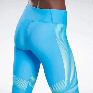 Leggings de sport taille haute personnalisés pour femmes, confortables et doux, pour la course et l'entraînement, avec effet ventre plat, en matière 100% de bonne qualité. - Product Image 6