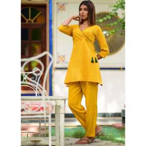 ชุดเชือกถักสีเหลืองขาวสวยงาม ระบายอากาศได้ดี ขนาด XS สำหรับโอกาสต่างๆ ในชีวิตประจำวัน - Product Image 4