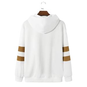 Sweat à capuche en molleton 100% coton OEM, logo personnalisé, sweat à capuche uni, chaud, couleur contrastée, pull ample, vente chaude, sweat à capuche surdimensionné pour hommes et femmes - Product Image 2