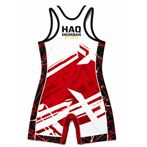 Singlet de Lucha Libre Sublimado Personalizado |   Uniforme de Lucha Libre Personalizado OEM |   Ropa de Compresión Transpirable para Competición - Product Image 4