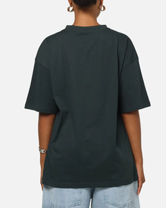 Camiseta de algodón de alta calidad para mujer, personalizada, de moda, cuello redondo, holgada, informal, deportiva, para verano. - Product Image 6