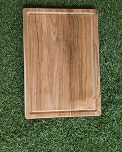 Tabla de cortar carne de madera maciza para uso de carnicero, picnic, camping, viajes, tabla de cortar ecológica, precio al por mayor - Product Image 6