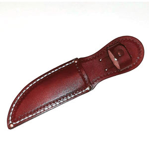 Funda de cuero para cuchillo, funda para cuchillo de hoja fija, funda de cuero hecha a mano, funda para cuchillo para acampar al aire libre, funda para cuchillo para llevar en el cinturón. - Product Image 6