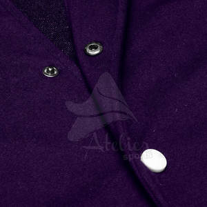 Men Letterman <b>Jacket</b> Button Closure Casual Streetwear Fashion Mens Letterman <b>Jacket</b> Outerwear Daily Wear <b>Smart</b> Stylish Design - Product Image 5