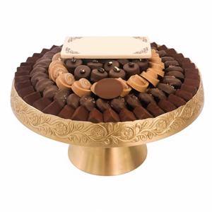 Tazón de chocolate dorado de diseño moderno, el más vendido, de la mejor calidad, forma redonda, tazón de metal para ocasiones especiales - Product Image 5