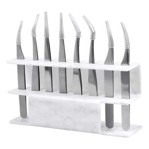Pince à épiler pour cils de haute qualité, personnalisée, en acier inoxydable massif, avec embout personnalisé, nouvelle arrivée - Product Image 2