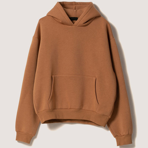 Custom <b>Men's</b> Oversized Baggy Boxy Fit Washed Vintage Loose Casual Streetwear Cotton Blended Winter Hoodie - Product Image 1