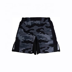 Shorts MMA pour hommes, imprimés par transfert thermique, camouflage, polyester 240g, coupe ample, séchage rapide, vêtements d'entraînement pour arts martiaux mixtes - Product Image 6