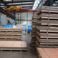 Tôle en alliage d'aluminium, épaisseur 0,3 mm-100 mm, découpe sur mesure, anodisée brossée, pour l'aérospatiale, la marine, la construction, vente en gros