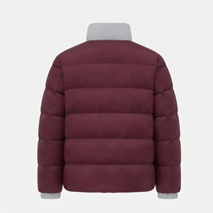 Chaqueta Acolchada Moderna para Hombre, Chaqueta de Invierno para Exteriores con Acolchado Ligero, Cuello Alto, Cierre Completo con Cremallera y Uso Diario - Product Image 6