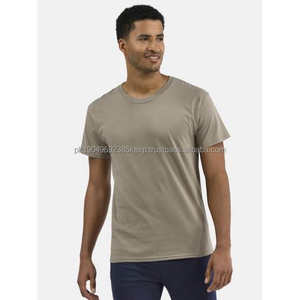 เสื้อยืดผู้ชาย 100% ผ้าฝ้าย สวมใส่สบาย เหมาะสำหรับออกกำลังกาย ฤดูร้อน เสื้อยืดบางเบา เสื้อผ้าลำลองสำหรับผู้ชาย คอกลม แขนสั้น สีพื้น - Product Image 6