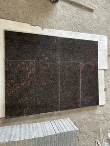Cut-To-Size Polished Heat Treated Tan Brown <b>Granite</b> Slabs & Tiles-Modern Kitchen Countertops - Product Image 4