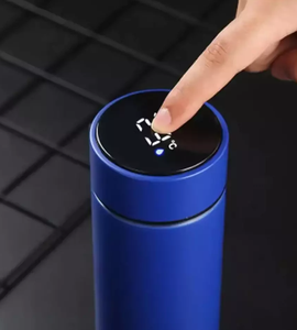 Thermos intelligent avec affichage LED de la température, 500 ml, isolation thermique de 12 à 24 heures, finition douce au toucher - Product Image 3