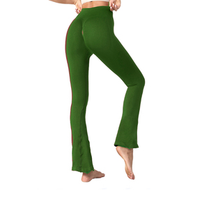 Leggings de sport sexy sans couture à taille haute pour femmes, couleurs personnalisées, effet push-up - Product Image 1