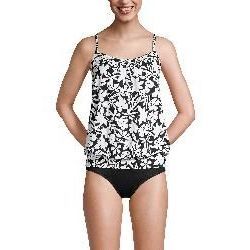 Traje de baño con tirantes ajustables para mujer, top que oculta la barriga, para ropa de playa y bikinis - Product Image 1