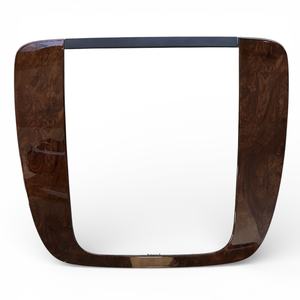 2007-2014 TAHOE YUKON SUBURBAN SILVERADO SIERRA AVALANCHE Cadre d'encastrage radio central de tableau de bord couleur grain de bois - Product Image 1