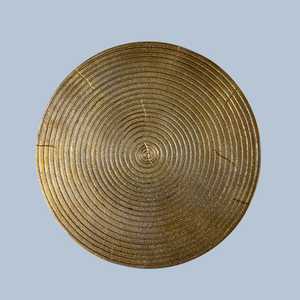 Don't Miss Modern Round Brass <b>Console</b> <b>Table</b> Contemporary Design Handmade Pedestal Base Living Room Furniture <b>Gold</b> Finish - Product Image 4