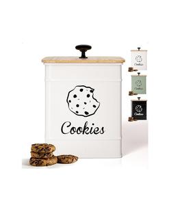 Recipiente de Almacenamiento de Cocina de Metal de Diseño Clásico Más Vendido, con Cuerpo de Acero Inoxidable Duradero y Tapa de Diseño Seguro - Product Image 5