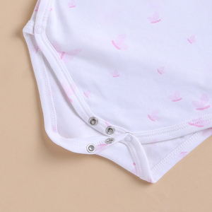 Body de Kimono de Bambú Orgánico de Primera Calidad con Elastano - Estampado de Mariposas - Product Image 5