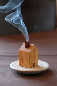 Classic Wooden <b>Incense</b> Burner <b>Stick</b> <b>Holder</b> For Home Temple Meditation Aromatherapy Natural Wood Handmade Decorative Gift - Product Image 4