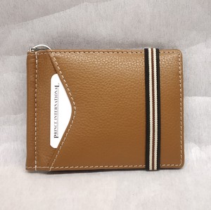 Genuine Leather Handmade <b>RFID</b> Blocking Simple Minimalistic Money Clip Cash Elastic <b>Wallet</b> Card Holders <b>Men</b> India Exporter Custom - Product Image 6