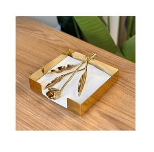 Stainless Steel Silver <b>Color</b> Napkin Box With Bestest Quality Table Top <b>Tissue</b> <b>Paper</b> Box For Best Selling - Product Image 4