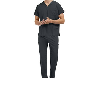 Women's Medical Scrub <b>Sets</b> for Nurses & <b>Doctors</b> Cotton Woven Fabric Soft & Breathable Needle Detection Hospital Use - Product Image 2