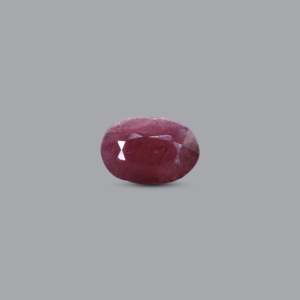 Pierre précieuse naturelle indienne en rubis rouge de 7,4 carats, de forme poire, faite à la main, pour bijoux fins - Product Image 1
