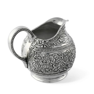 Carafe ronde gravée en forme de pot, élégant objet cadeau pour la décoration de la maison, de la table à manger et les occasions spéciales, vente en gros depuis l'Inde - Product Image 5
