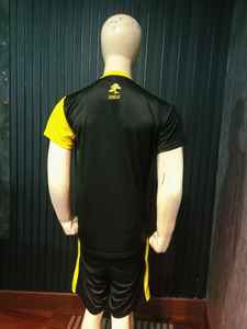 เสื้อยืดผู้ชายแบบกำหนดเองสำหรับงานพิมพ์นูน 3 มิติ เสื้อยืดผ้าฝ้าย 100% ยูนิเซ็กซ์ เนื้อหนา พิมพ์ลายโฟม 3 มิติ ทรงโอเวอร์ไซส์ ไหล่ตก - Product Image 2