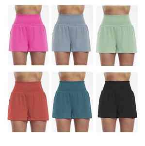Shorts de course pour femmes, doux, à séchage rapide, extensibles, confortables, respirants, pour la course, la marche et les sports. - Product Image 6